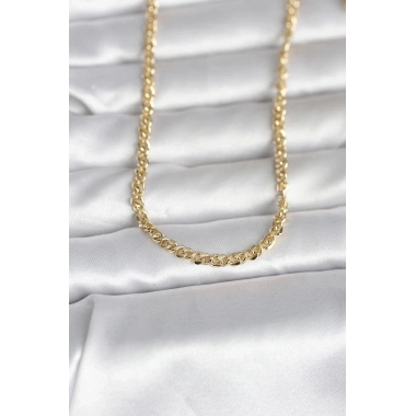 Mey İthalat® CM 14K Gold Renk Zincir Model 60 cm Kadın Kolye