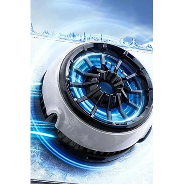 Mey İthalat®  CX03 15W Radyatör Telefon Soğutucu Fan - Siyah