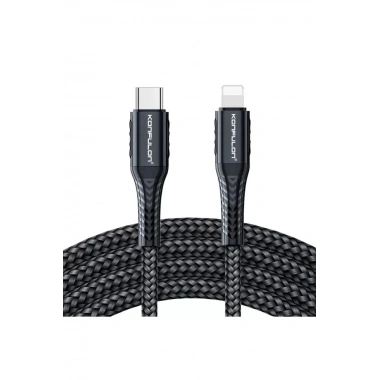 Mey İthalat® DC35 Type-C to Lightning Kablo 1MT - Siyah
