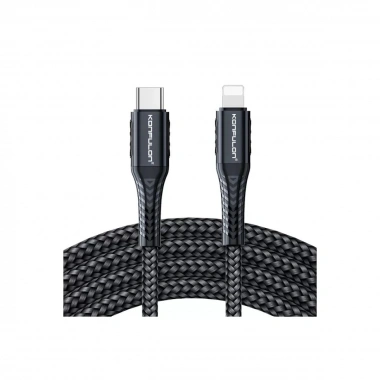 Mey İthalat® DC35 Type-C to Lightning Kablo 1MT - Siyah