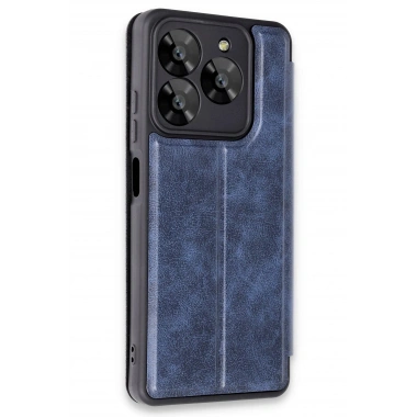Mey İthalat® General Mobile Era 50 Kılıf Flip Cover - Lacivert