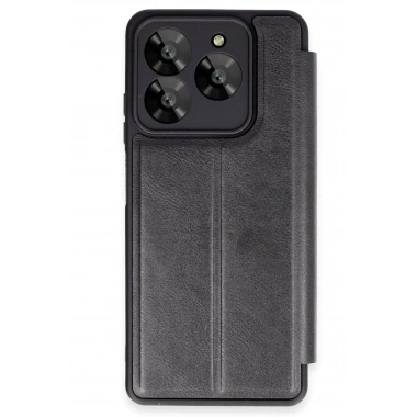Mey İthalat® General Mobile Era 50 Kılıf Flip Cover - Siyah