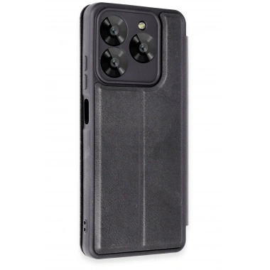 Mey İthalat® General Mobile Era 50 Kılıf Flip Cover - Siyah