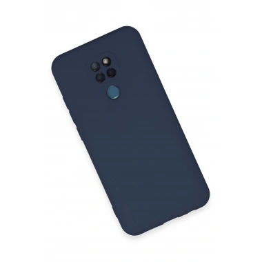 Mey İthalat®  General Mobile GM 20 Kılıf Nano içi Kadife Silikon - Lacivert