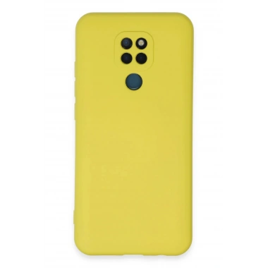 Mey İthalat®  General Mobile GM 20 Kılıf Nano içi Kadife Silikon - Sarı