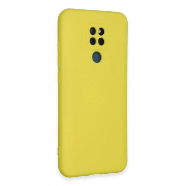 Mey İthalat®  General Mobile GM 20 Kılıf Nano içi Kadife Silikon - Sarı