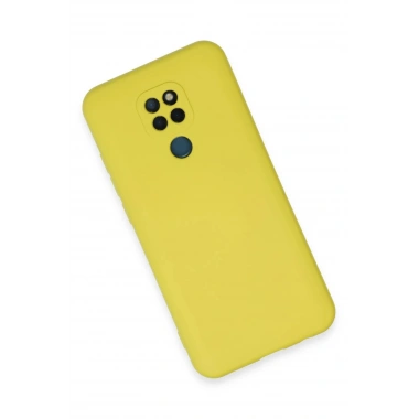Mey İthalat®  General Mobile GM 20 Kılıf Nano içi Kadife Silikon - Sarı