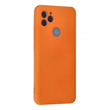 Mey İthalat®  General Mobile GM 21 Kılıf Nano içi Kadife Silikon - Turuncu