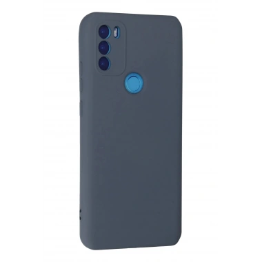 Mey İthalat®  General Mobile GM 21 Plus Kılıf Nano içi Kadife Silikon - Gri