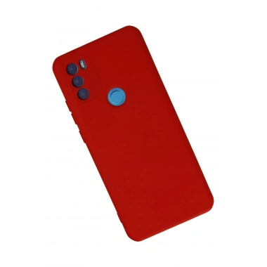 Mey İthalat®  General Mobile GM 21 Plus Kılıf Nano içi Kadife Silikon - Kırmızı