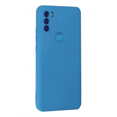 Mey İthalat®  General Mobile GM 21 Plus Kılıf Nano içi Kadife Silikon - Mavi