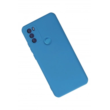 Mey İthalat®  General Mobile GM 21 Plus Kılıf Nano içi Kadife Silikon - Mavi