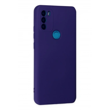 Mey İthalat®  General Mobile GM 21 Plus Kılıf Nano içi Kadife Silikon - Mor
