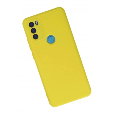 Mey İthalat®  General Mobile GM 21 Plus Kılıf Nano içi Kadife Silikon - Sarı