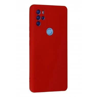 Mey İthalat®  General Mobile GM 21 Pro Kılıf Nano içi Kadife Silikon - Kırmızı