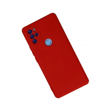 Mey İthalat®  General Mobile GM 21 Pro Kılıf Nano içi Kadife Silikon - Kırmızı