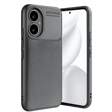 Mey İthalat®  Honor 400 Kılıf Auto Focus Karbon Kapak - Gri