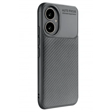 Mey İthalat®  Honor 400 Kılıf Auto Focus Karbon Kapak - Gri