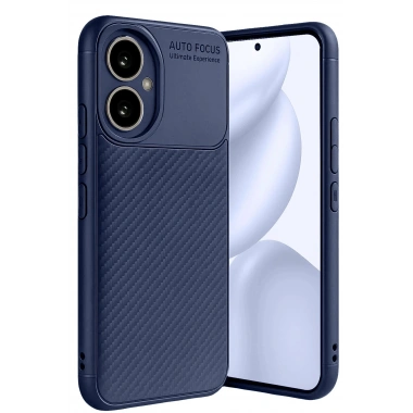 Mey İthalat®  Honor 400 Kılıf Auto Focus Karbon Kapak - Lacivert
