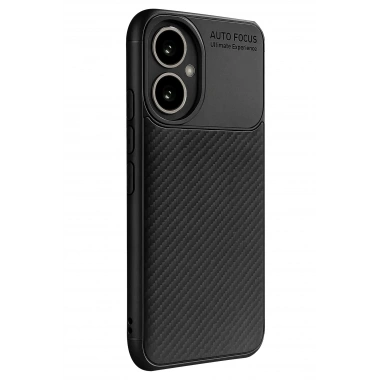 Mey İthalat®  Honor 400 Kılıf Auto Focus Karbon Kapak - Siyah