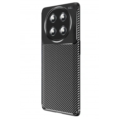 Mey İthalat®  Honor Magic 7 Lite Kılıf Auto Focus Karbon Kapak - Siyah
