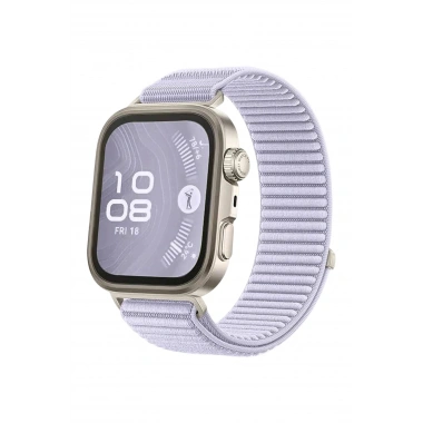 Mey İthalat®  Huawei Fit 4 Braid Kordon - Lila