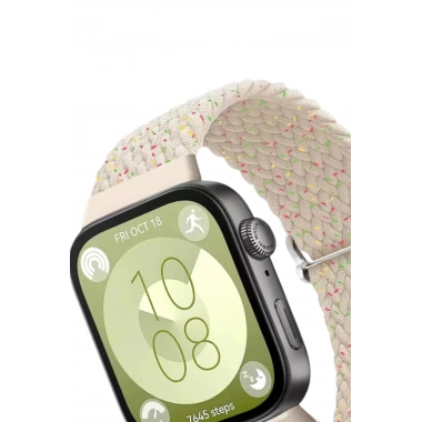 Mey İthalat®  Huawei Fit 4 Star Kordon - Gri-Turuncu