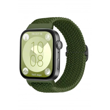 Mey İthalat® Huawei Fit 4 Star Kordon - Koyu Yeşil