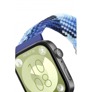 Mey İthalat®  Huawei Fit 4 Star Kordon - Lacivert-Mavi