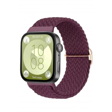 Mey İthalat®  Huawei Fit 4 Star Kordon - Mürdüm