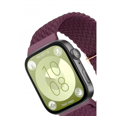 Mey İthalat®  Huawei Fit 4 Star Kordon - Mürdüm