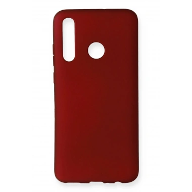 Mey İthalat®  Huawei Honor 20 Lite Kılıf First Silikon - Bordo
