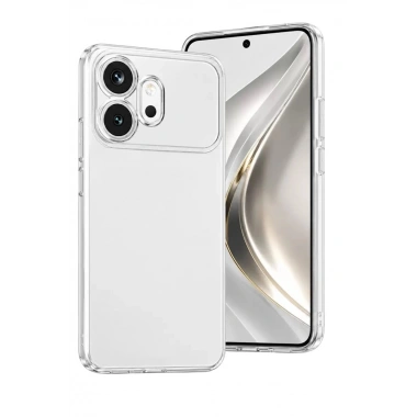 Mey İthalat®  Huawei Honor 600 Lüx Şeffaf Silikon - Şeffaf
