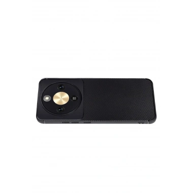 Mey İthalat®  Huawei Honor Magic 8 Lite Auto Focus Karbon Kapak - Siyah