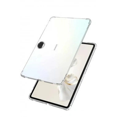 Mey İthalat®  Huawei Honor Pad 9 Kılıf Anti Shock Tablet Silikon - Şeffaf