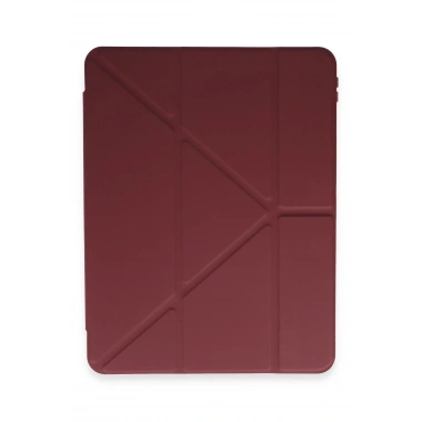 Mey İthalat®  Huawei Honor Pad 9 Kılıf Kalemlikli Mars Tablet Kılıfı - Mürdüm