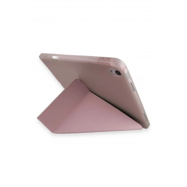 Mey İthalat®  Huawei Honor Pad V9 Kılıf Kalemlikli Mars Tablet Kılıfı - Rose Gold