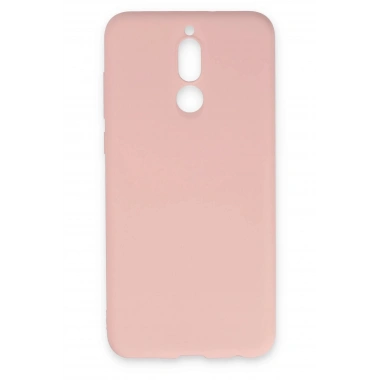 Mey İthalat®  Huawei Mate 10 Lite Kılıf Nano içi Kadife Silikon - Pudra