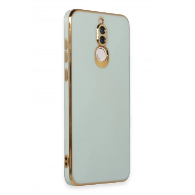 Mey İthalat®  Huawei Mate 10 Lite Kılıf Volet Silikon - Açık Yeşil