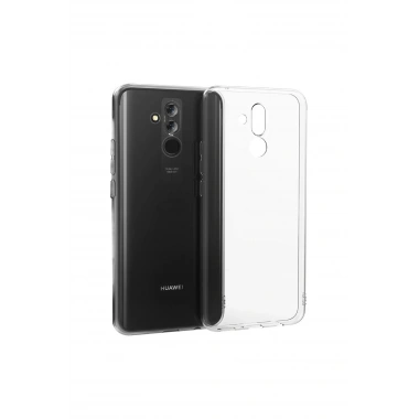 Mey İthalat®  Huawei Mate 20 Lite Kılıf Lüx Şeffaf Silikon