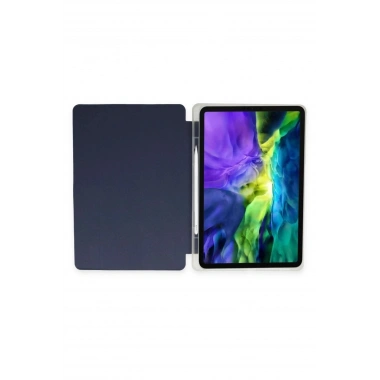 Mey İthalat®  Huawei MatePad SE Kılıf Kalemlikli Mars Tablet Kılıfı - Lacivert