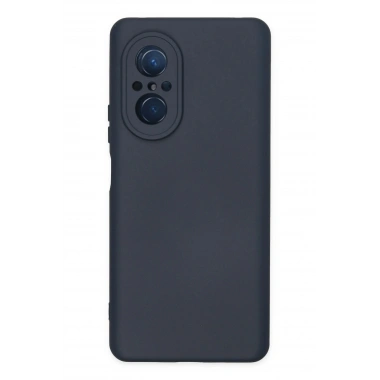 Mey İthalat®  Huawei Nova 9 SE Kılıf Nano içi Kadife Silikon - Lacivert