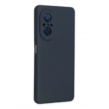 Mey İthalat®  Huawei Nova 9 SE Kılıf Nano içi Kadife Silikon - Lacivert