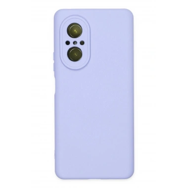 Mey İthalat®  Huawei Nova 9 SE Kılıf Nano içi Kadife Silikon - Lila