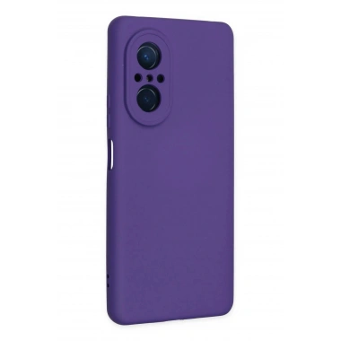 Mey İthalat®  Huawei Nova 9 SE Kılıf Nano içi Kadife Silikon - Mor