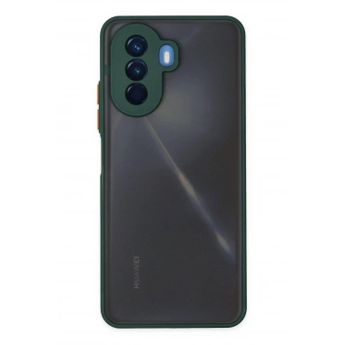 Mey İthalat®  Huawei Nova Y70 Kılıf Montreal Silikon Kapak - Yeşil