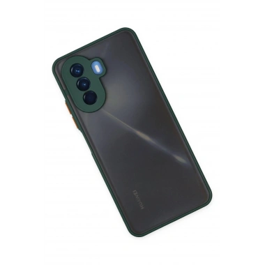 Mey İthalat®  Huawei Nova Y70 Kılıf Montreal Silikon Kapak - Yeşil