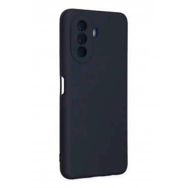 Mey İthalat®  Huawei Nova Y70 Kılıf Nano içi Kadife Silikon - Lacivert