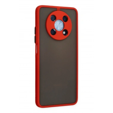 Mey İthalat®  Huawei Nova Y90 Kılıf Montreal Silikon Kapak - Kırmızı