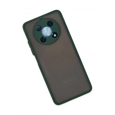 Mey İthalat®  Huawei Nova Y90 Kılıf Montreal Silikon Kapak - Yeşil